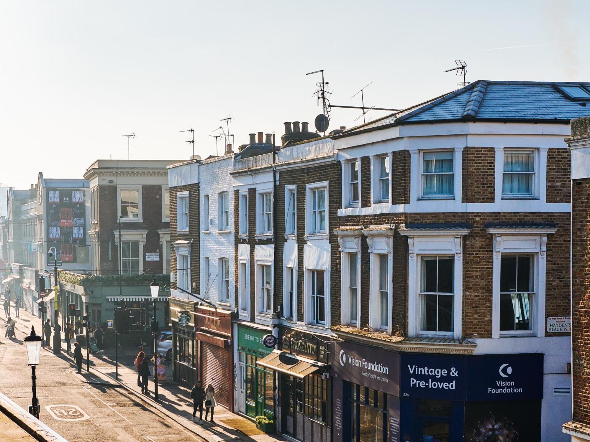 Stylish Notting Hill Photographers Apartment Лондон Экстерьер фото